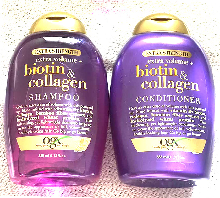 dau xa biotin collagen ogx 385ml kich thich moc toc cua my anh 2