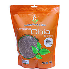 Hạt chia Healthy Food & Nuts Organic Chia Seed Úc (1kg)