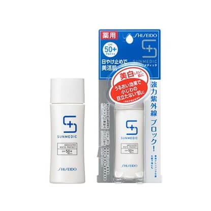 Kem Chống Nắng Shiseido Sunmedic White Protect SPF 50+ 40ml Nhật Bản