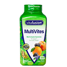 Kẹo dẻo Vitafusion MultiVites bổ sung Vitamins tổng hợp Complete Multivitamin 250 viên Mỹ