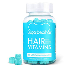 Kẹo gấu mọc tóc Sugarbearhair Hair Vitamins 60 viên Mỹ