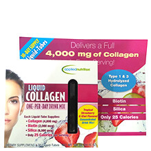 Liquid Collagen dạng nước Easy-to-take Drink Mix Applied Nutrition 30 ống x 10ml Mỹ