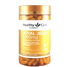 Sữa Ong Chúa Royal Jelly 1000mg Healthy Care  365 Viên Úc