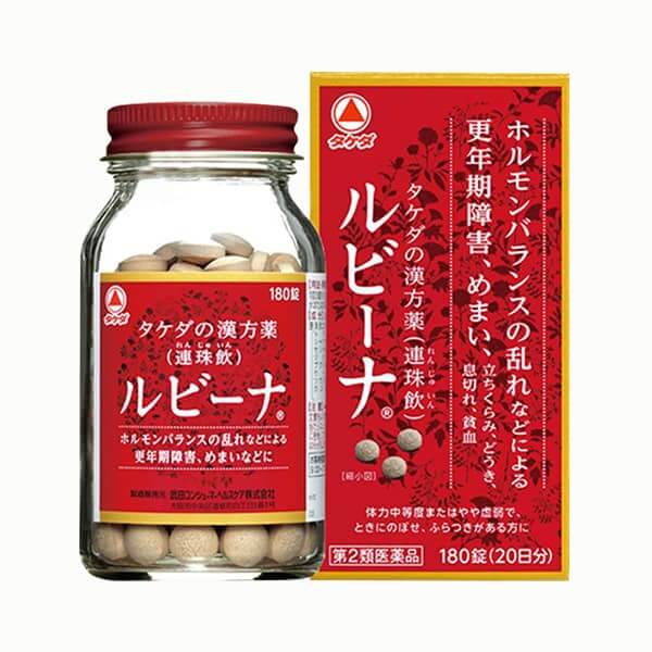 Thuốc bổ máu Rubina hộp 180 viên Nhật Bản