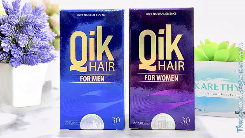 Thuốc mọc tóc QIK Hair St.Paul Brands 30 viên của Mỹ