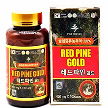 Viên uống tinh dầu thông đỏ Red Pine Gold 450mg hộp 100 viên Hàn Quốc