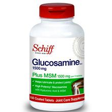 Viên Schiff Glucosamine 1500mg Plus MSM bổ khớp 150 viên Mỹ