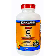 Thuốc bổ sung vitamin C 500mg Kirkland 500 viên Mỹ