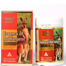 Viên uống Essence of Red Kangaroo 20800 Max giúp tăng cường Sinh Lý Nam giới