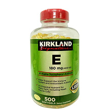 Viên uống Vitamin E 400 IU Kirkland - Trẻ hóa làn da của Mỹ