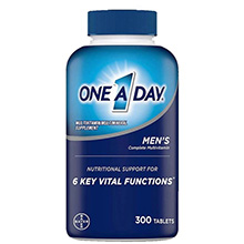 Viên uống bổ sung Vitamin tổng hợp cho Nam One A Day Men’s 300 Viên Mỹ