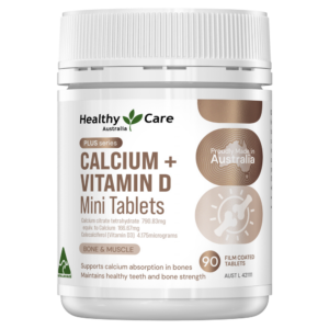 Healthy Care Plus Calcium + Vitamin D Mini Tab 90 viên nang