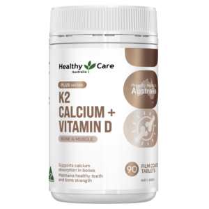 Healthy Care Plus K2 Calcium + Vitamin D 90 viên nang