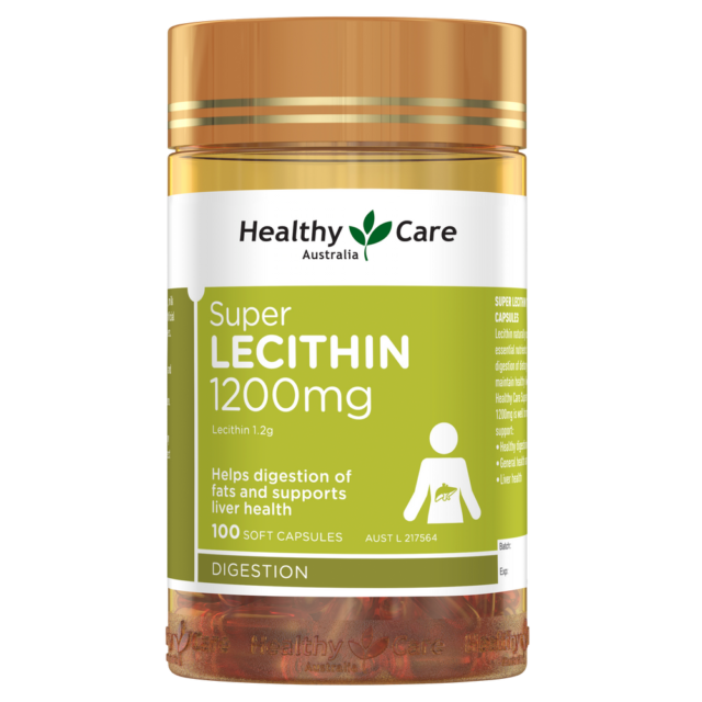 Healthy Care Super Lecithin 1200mg - 100 viên nang
