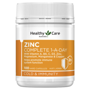 Healthy Care Zinc Complete 1-A-Day 180 viên nang