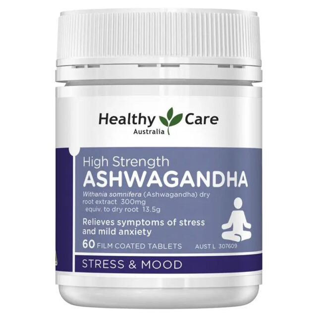 Healthy Care hàm lượng cao Ashwagandha 60 viên nén