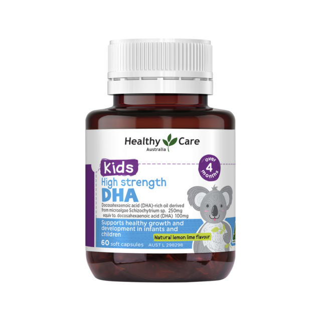 Healthy Care trẻ em hàm lượng cao DHA 60 viên nang