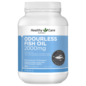 Healthy Care Odourless dầu cá 2000mg 400 viên nang