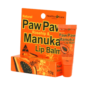 Healthy Care Paw Paw Rosehip & Manuka son dưỡng môi 10g