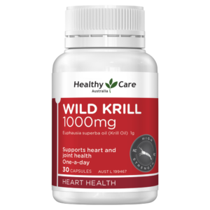 Healthy Care Wild Krill dầu 1000mg 30 viên nang