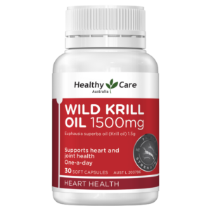 Healthy Care Wild Krill dầu 1500mg 30 viên nang